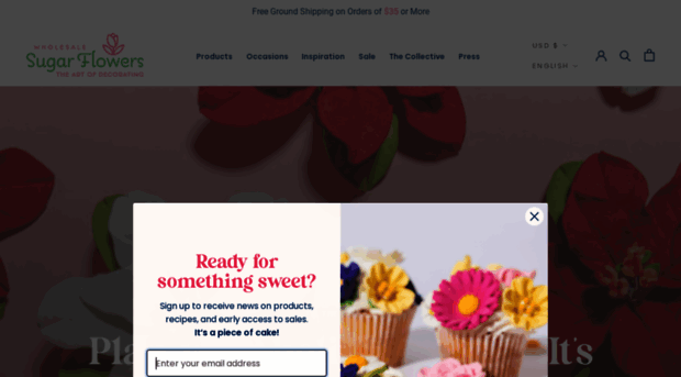 wholesalesugarflowers.com