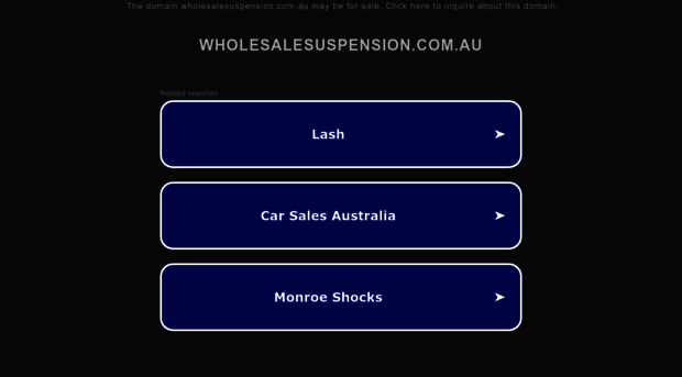 wholesalesuspension.com.au