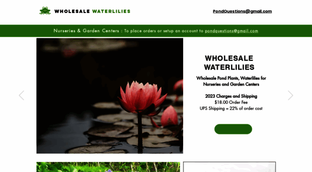 wholesalewaterlilies.com