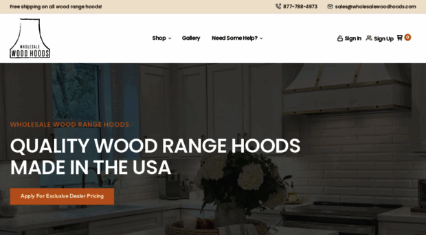 wholesalewoodhoods.com