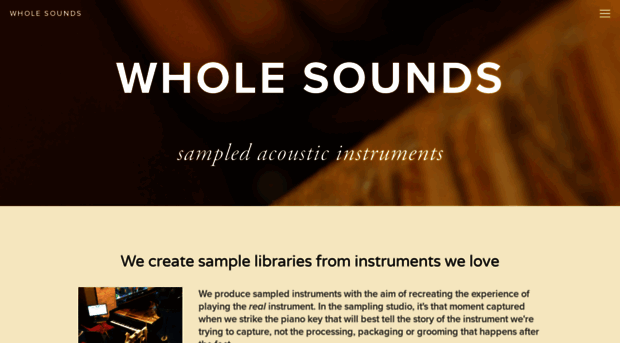 wholesounds.com