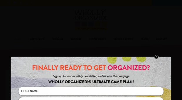 wholly-organized.com