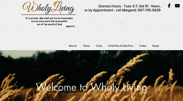 wholyliving.com