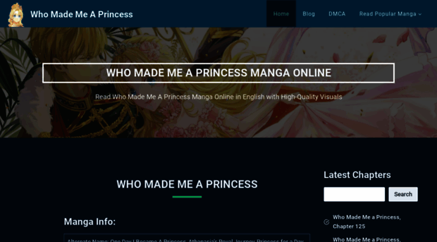 whomademeaprincessmangaonline.com