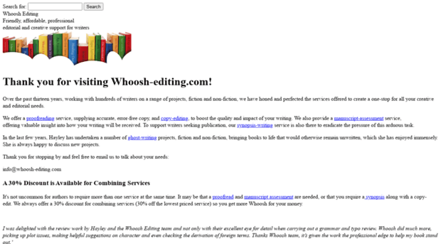 whoosh-editing.com
