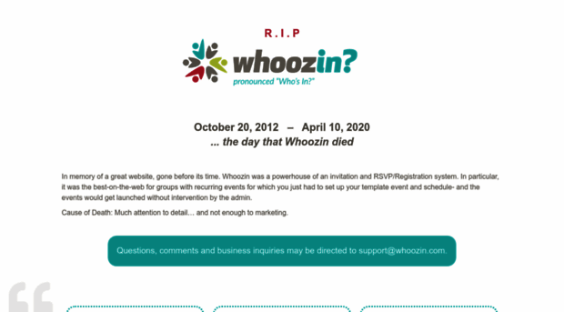 whoozin.com