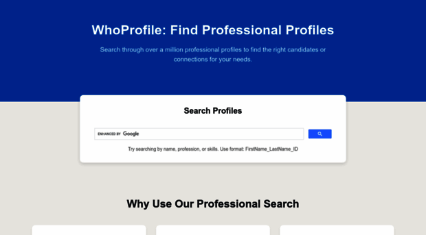 whoprofile.com