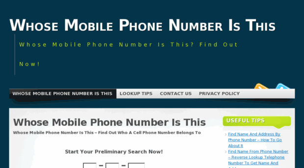 whosemobilephonenumberisthis.com