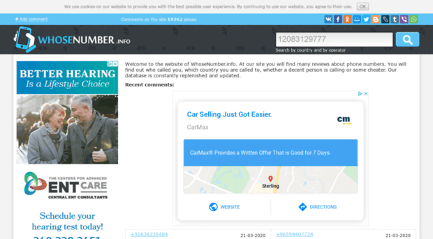 whosenumber.info
