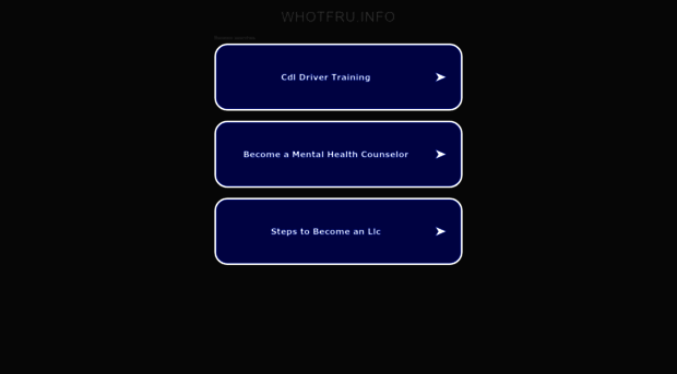 whotfru.info