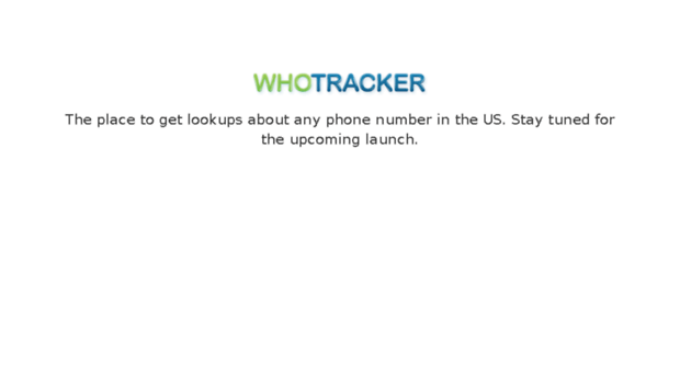 whotracker.com