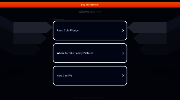 whoweuse.net