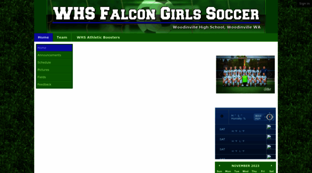 whsgirlssoccer.leag1.com