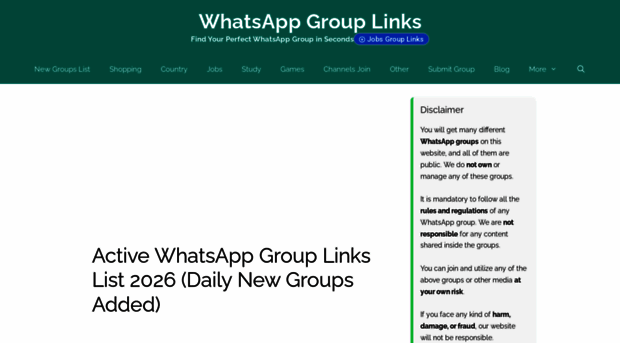whtsgrouplinks.com