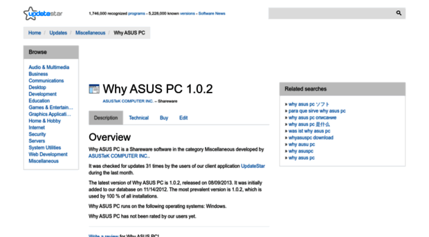 why-asus-pc.updatestar.com