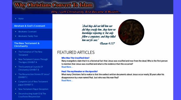 why-christians-convert-to-islam.com