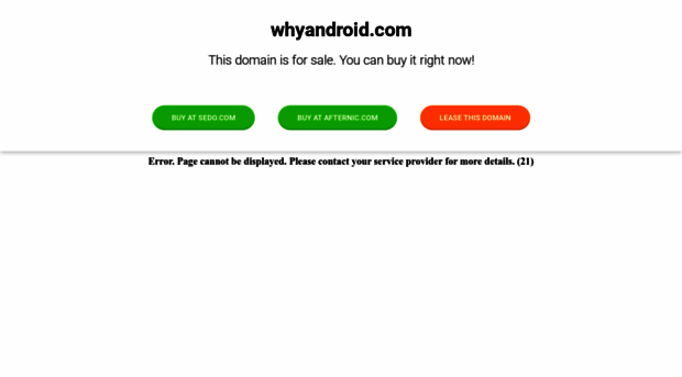 whyandroid.com
