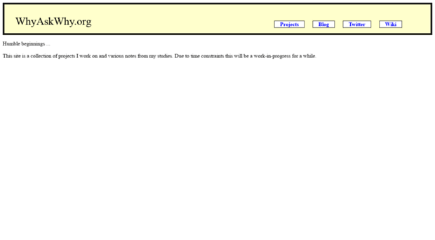 whyaskwhy.org