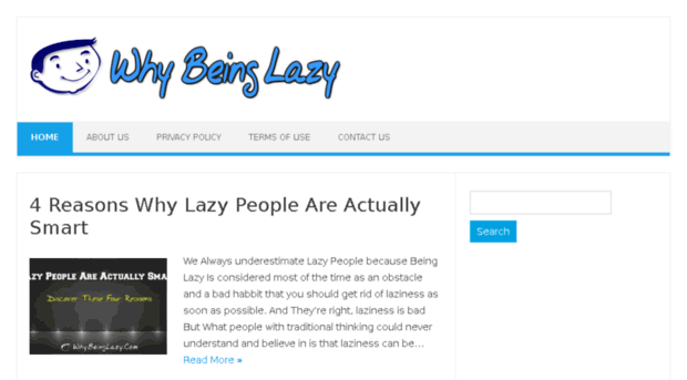 whybeinglazy.com