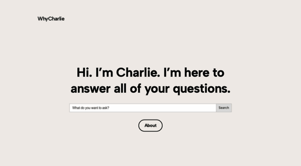 whycharlie.com