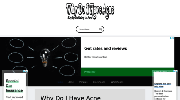 whydoihaveacne.com