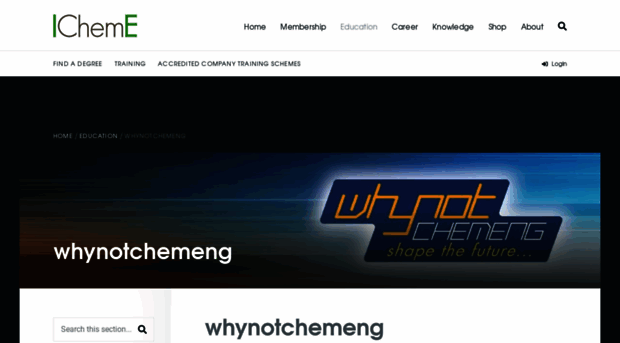 whynotchemeng.com