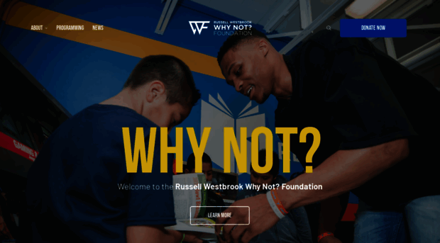 whynotfoundation.org