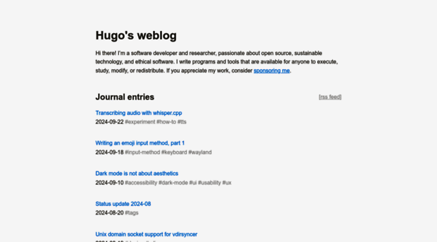 whynothugo.nl