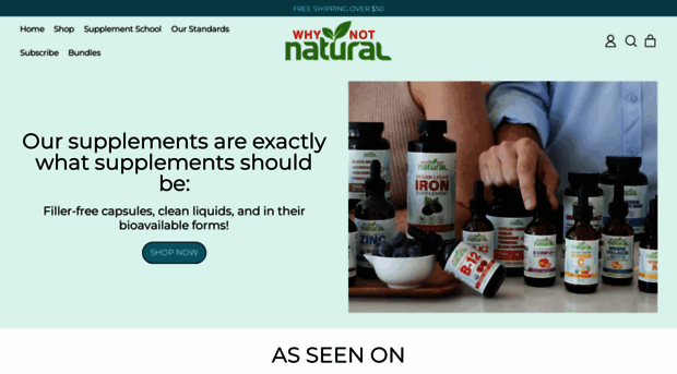 whynotnatural.com