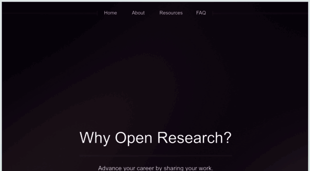 whyopenresearch.org