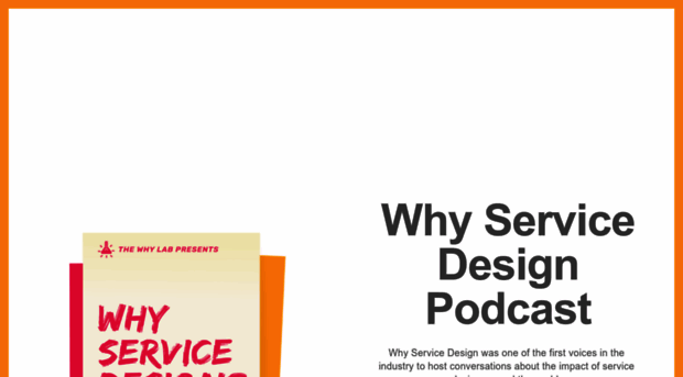whyservicedesignthinking.com