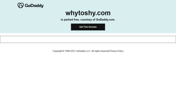 whytoshy.com