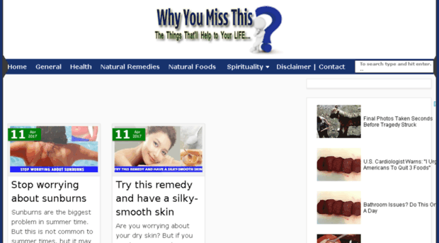 whyyoumissthis.com