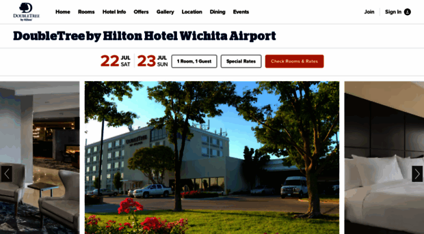 wichitaairport.doubletree.com