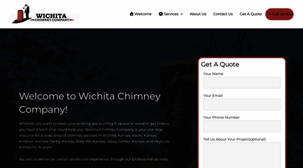 wichitachimneycompany.com