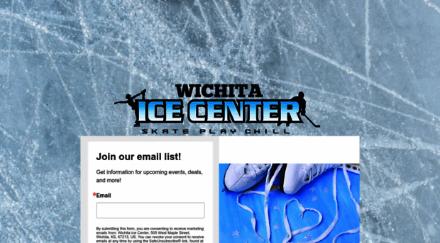 wichitaicecenter.com