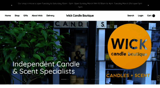 wickcandleboutique.com