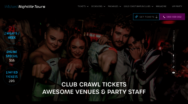 wickedclubcrawl.com.au