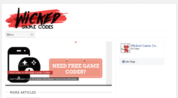 wickedgamecodes.info