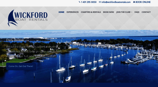 wickfordboatrentals.com