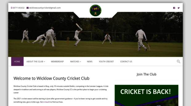 wicklowcountycricket.com