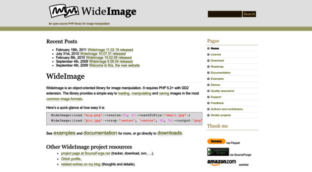 wideimage.sourceforge.net