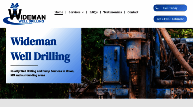 widemanwelldrilling.com