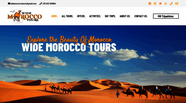 widemoroccotours.com