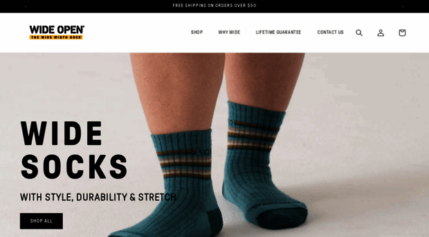 wideopensocks.com