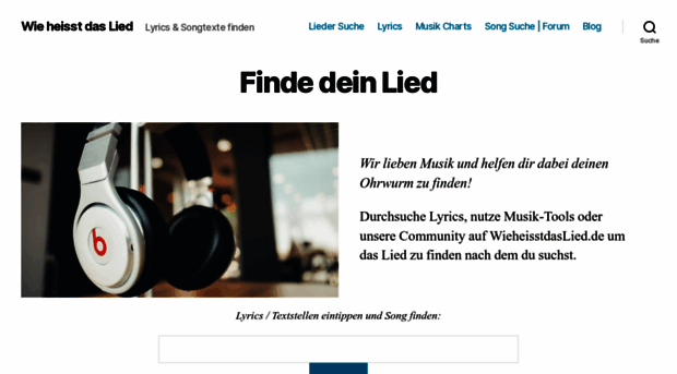 wieheisstdaslied.blogspot.com