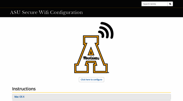 wifi.appstate.edu