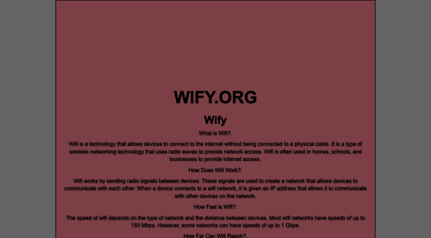 wify.org