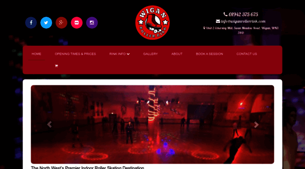 wiganrollerrink.com