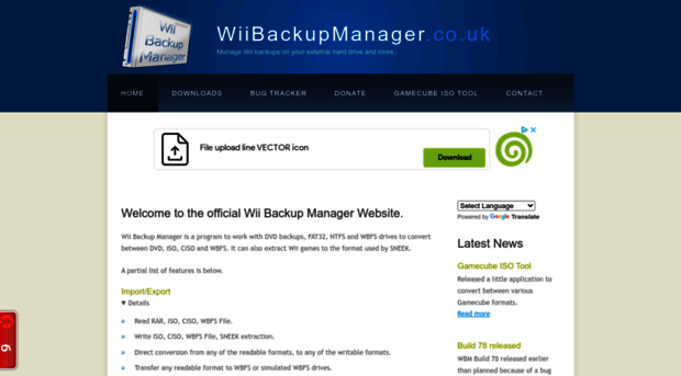 Uitdrukking Moreel onderwijs Beroemdheid wiibackupmanager.co.uk - Wii Backup Manager - Wii Backup Manager